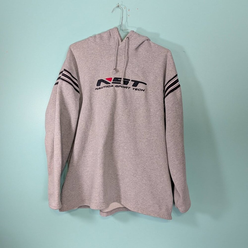 Vintage Nautica‎ Sport Tech Hoodie Size XLT